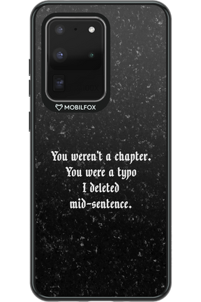 A Typo - Samsung Galaxy S20 Ultra 5G