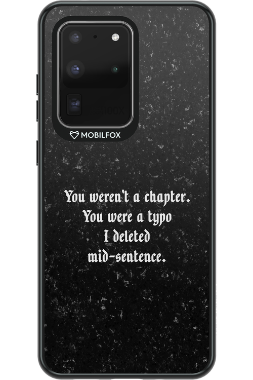 A Typo - Samsung Galaxy S20 Ultra 5G