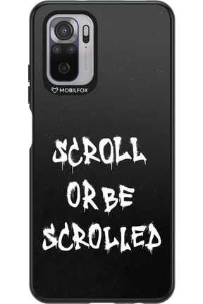 Scroll Black 2.0 - Xiaomi Redmi Note 10