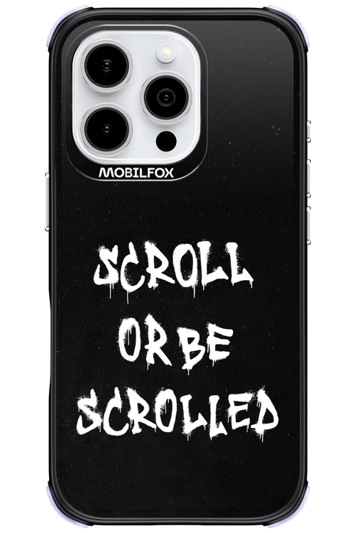 Scroll Black - Apple iPhone 16 Pro