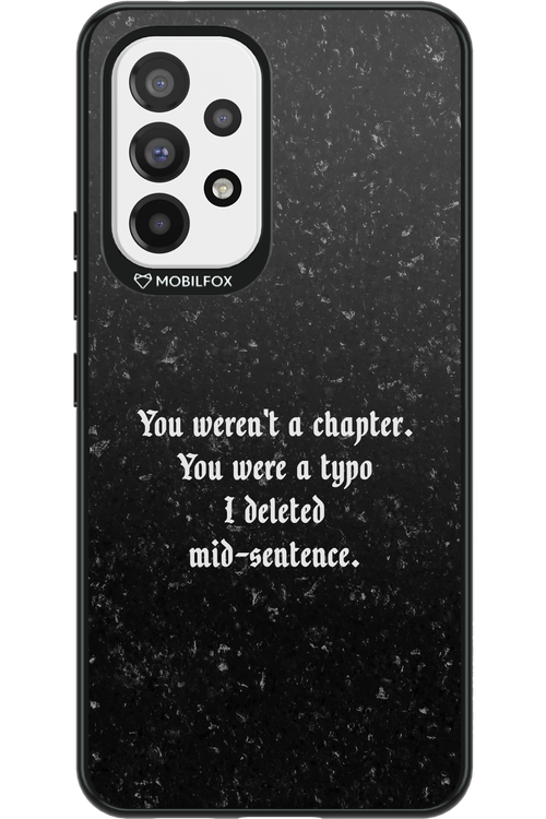 A Typo - Samsung Galaxy A53