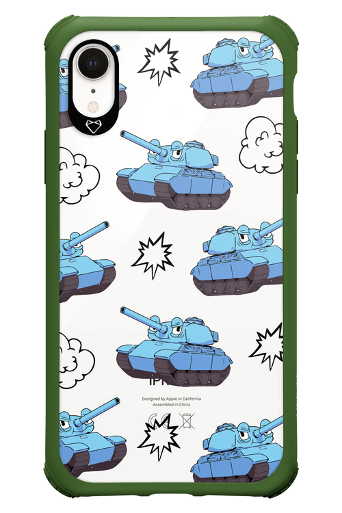 Tank Guy Transparent 2.0 - Apple iPhone XR
