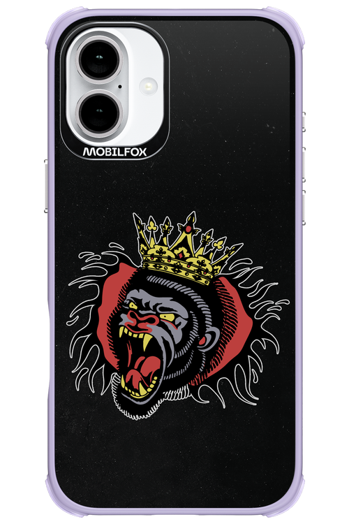 Monkey Rage Black - Apple iPhone 16 Plus