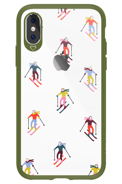 Snow Motion (Transparent) - Apple iPhone X