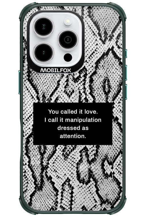 Manipulation 2.0 - Apple iPhone 16 Pro