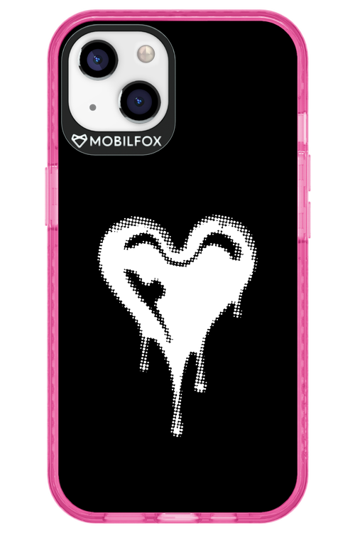 Heart Black - Apple iPhone 13