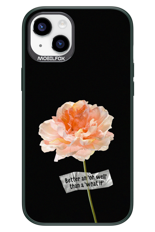 Flower Black - Apple iPhone 14 Plus