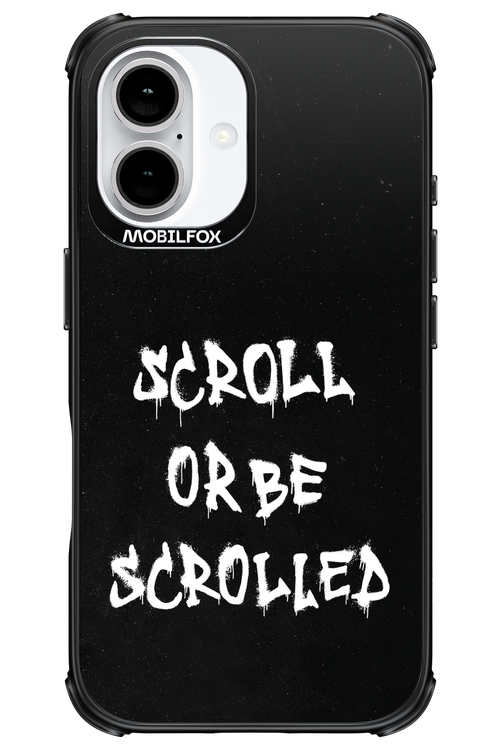 Scroll Black - Apple iPhone 16