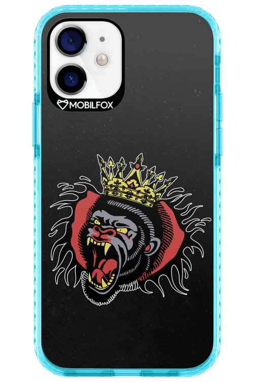 Monkey Rage Black - Apple iPhone 12