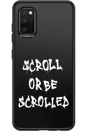 Scroll Black 2.0 - Samsung Galaxy A41