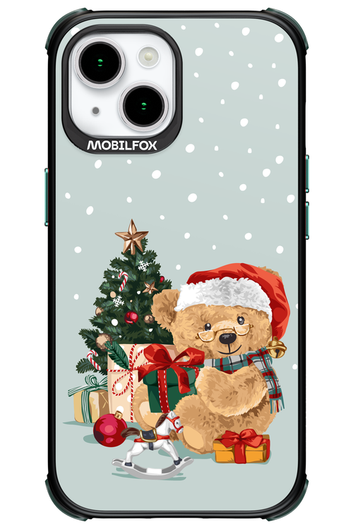 Merry Christmas Bear - Apple iPhone 15