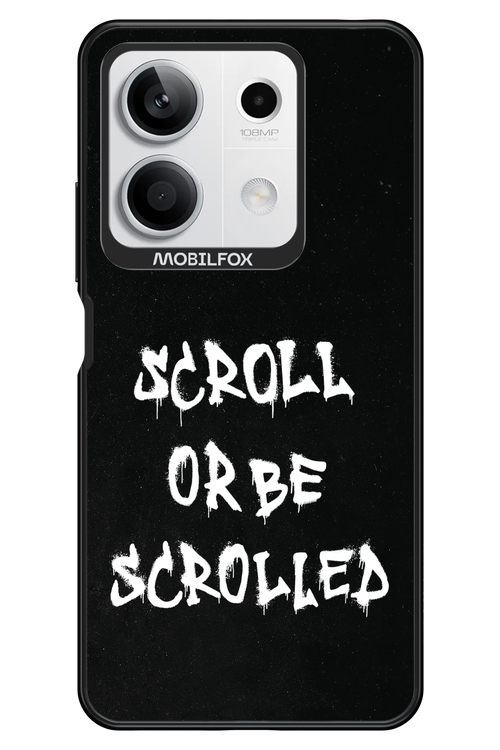 Scroll Black 2.0 - Xiaomi Redmi Note 13 5G