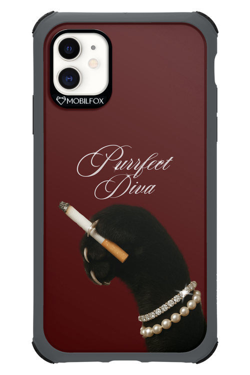 Purrfect Diva - Apple iPhone 11
