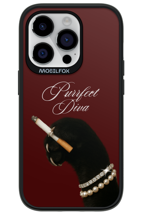 Purrfect Diva - Apple iPhone 14 Pro