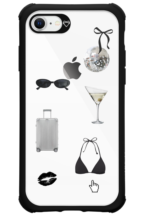 Silver Summer - Apple iPhone 8