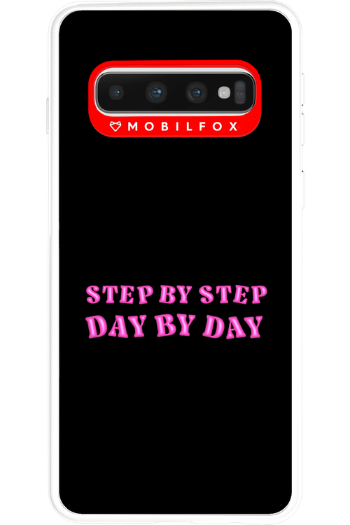 Step by Step Black - Samsung Galaxy S10