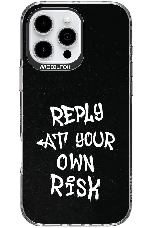 Risk Black - Apple iPhone 16 Pro Max