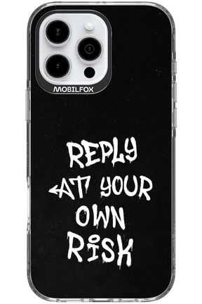 Risk Black - Apple iPhone 16 Pro Max