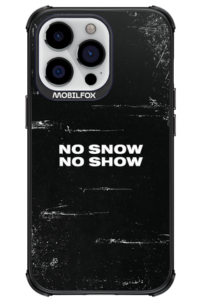 No snow, no show - Apple iPhone 13 Pro