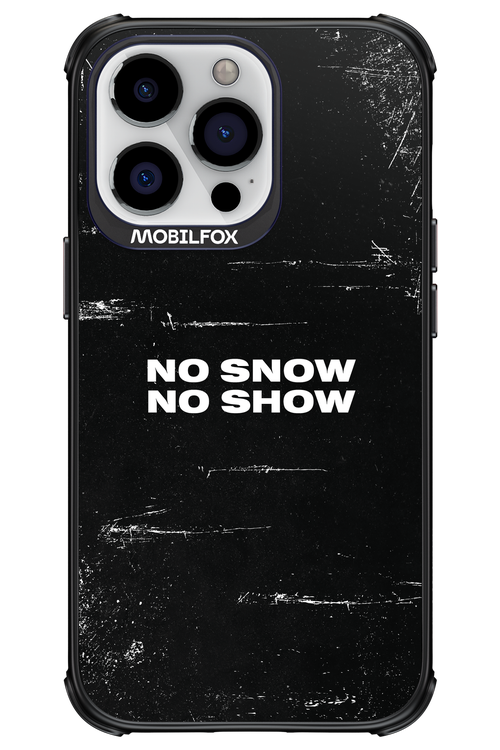 No snow, no show - Apple iPhone 13 Pro