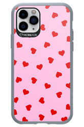 Sprinkle Heart Pink - Apple iPhone 11 Pro