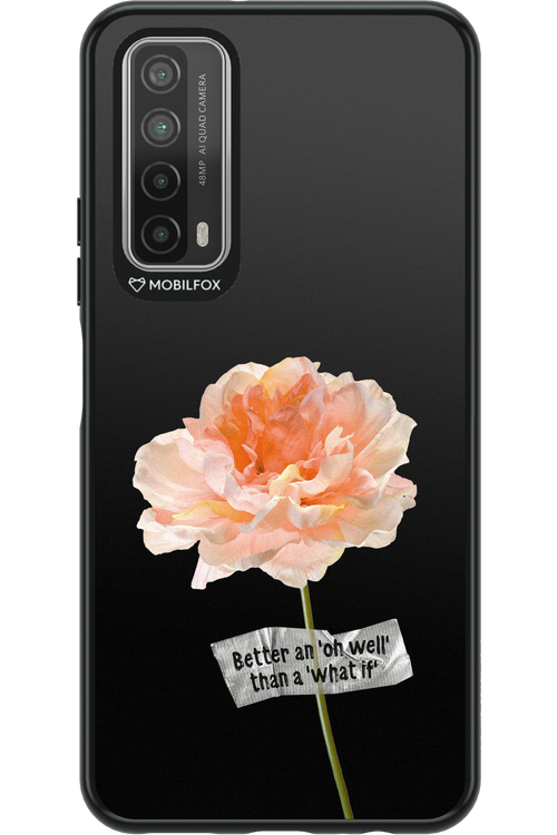 Flower Black - Huawei P Smart 2021