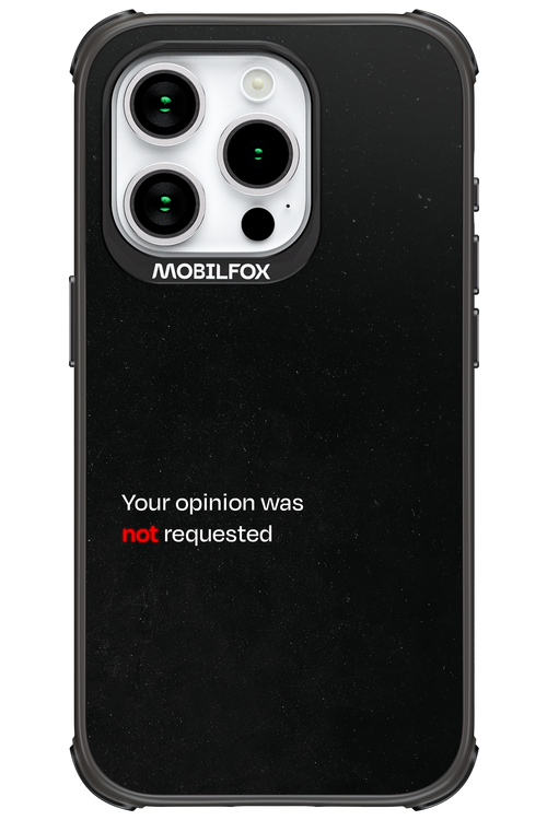 Not Requested 2.0 - Apple iPhone 15 Pro