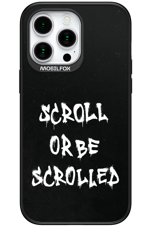Scroll Black 2.0 - Apple iPhone 15 Pro Max