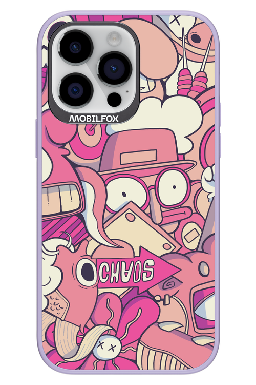 Coral Chaos - Apple iPhone 14 Pro Max