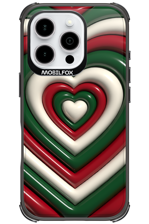 XMAS Hearts - Apple iPhone 16 Pro