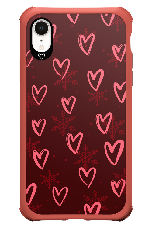 Christmas Hearts - Apple iPhone XR