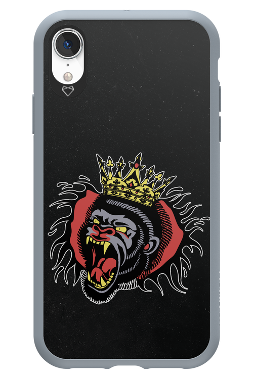 Monkey Rage Black - Apple iPhone XR