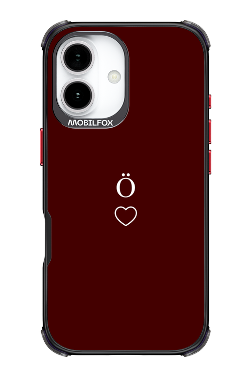 O Burgundia II 2.0 - Apple iPhone 17