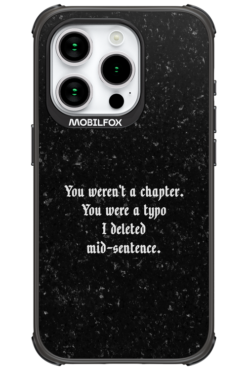 A Typo - Apple iPhone 15 Pro