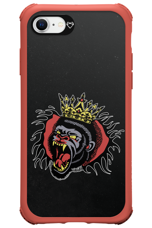 Monkey Rage Black 2.0 - Apple iPhone 8