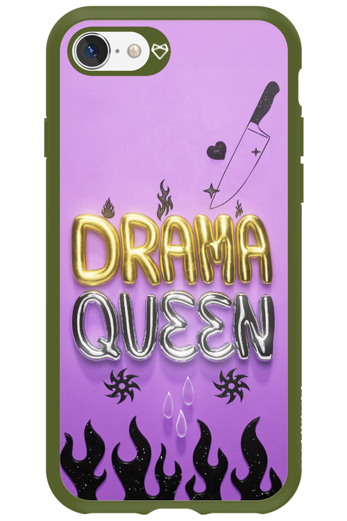 Drama Queen Purple - Apple iPhone SE 2022