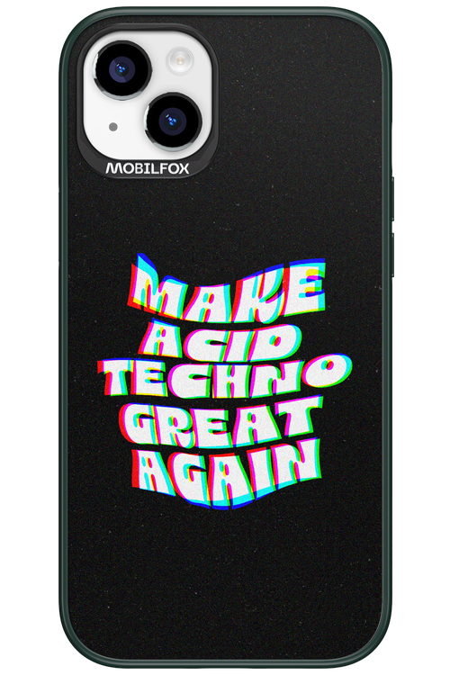 Acid Techno - Apple iPhone 15 Plus
