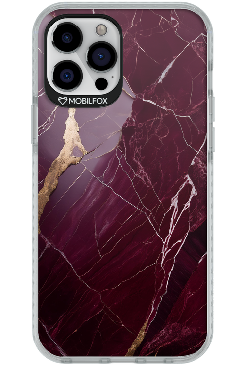 Burgundy Marble - Apple iPhone 12 Pro Max