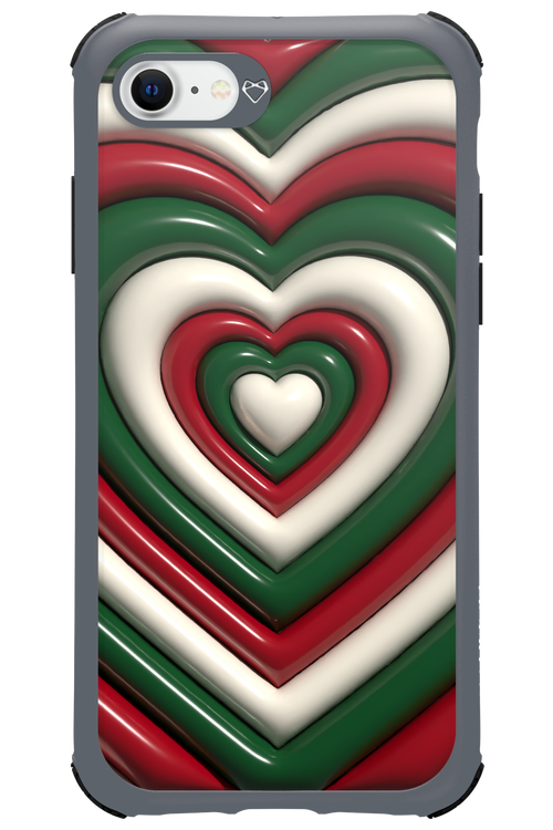 XMAS Hearts - Apple iPhone 7