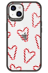 Candy Cane Hearts - Apple iPhone 13