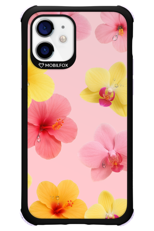 Sunset Flowers - Apple iPhone 12
