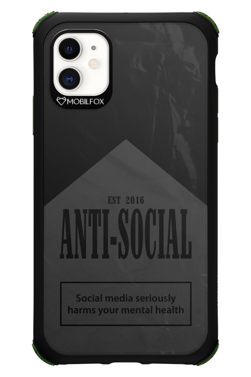 ANTI-SOCIAL (BLVCK) 2.0 - Apple iPhone 11