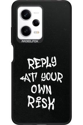 Risk Black - Xiaomi Redmi Note 12 Pro 5G