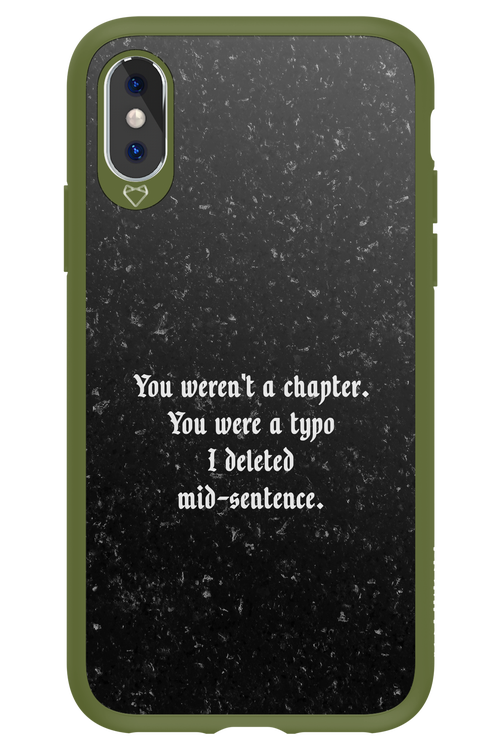 A Typo - Apple iPhone XS