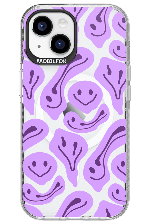 Fluid Smiley Purple - Apple iPhone 15