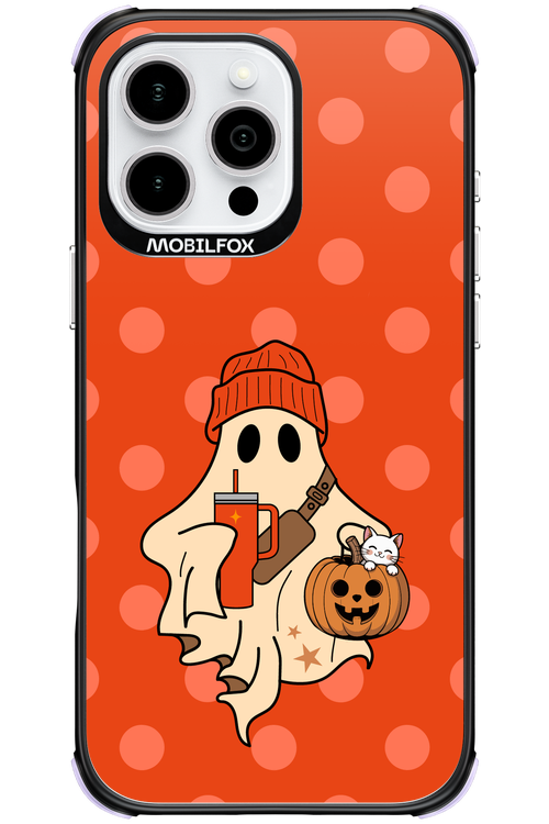 Ghost Girl (Orange) - Apple iPhone 16 Pro Max