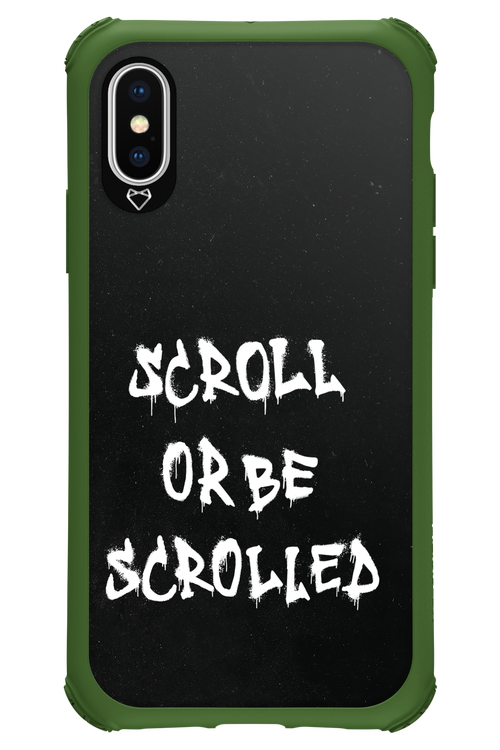 Scroll Black 2.0 - Apple iPhone XS