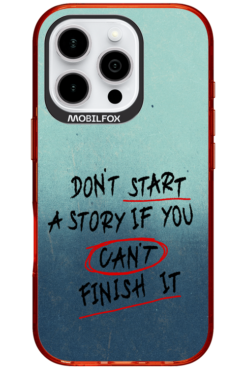 Don't Start - Apple iPhone 16 Pro
