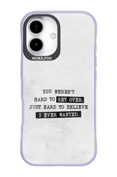 Hard to Believe - Apple iPhone 17