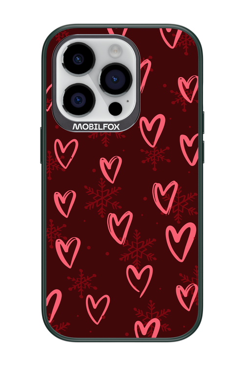 Christmas Hearts - Apple iPhone 14 Pro